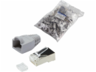 LogiLink Netzwerkanschluss - RJ-45 (M) - abgeschirmt - CA...