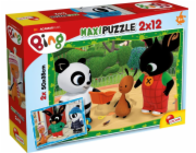 Maxi puzzle 2 x 12 dílků Bing