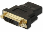 AV Techly HDMI - DVI-D adaptér černý