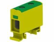 Frimp chybí SZ. vlákno. AL/ CU/ 1,5-50 mm2 TS35 1-TOR 2-OTW CLAMP OTL50 Yellow-Green (MAA1050Y10)
