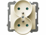 Ospel Socket jako dvojitý s etingovými a ecru proudovými stopami (GP-2GRZP/M/27)