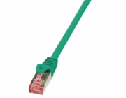 LOGILINK CQ2025S LOGILINK - Patch kabel Cat.6 S/FTP PIMF PrimeLine 0,5m zelený