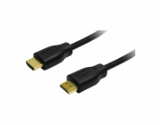 LOGILINK CH0076 LOGILINK - Kabel HDMI - HDMI 1.4, Zlatá, délka 0,2 m