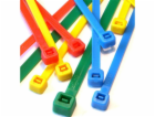 TECHLY 306479 Nylon cable ties 200pcs multicolor
