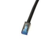 LOGILINK CQ7083S LOGILINK - Outdoor patch cable CAT.6A S/FTP PVC+PE, black, 7,5m
