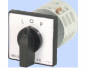 Elektromet Vačkový spínač L-0-P 3P 12A IP65 Arc E12-42 s deskou (921202)