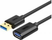 Unitek USB-A - USB-A kabel USB 2 m černý (Y-C459GBK)