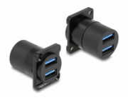 Delock Typu D Modul USB 3.2 Gen 1 Typ-A 2 x samice na 2 x samice