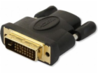 AV Techly HDMI adaptér - DVI-D černý (IADAP-DVI-HDMI-F)
