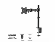 Neomounts NM-D135 - Montážní sada - plný pohyb - pro Displej LCD - černá - velikost obrazovky: 10"-30" - upevnění svorkou, průchodka, upevnitelné na stůl