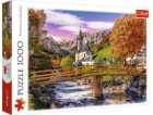 Puzzle 1000 prvků podzimní Bavorsko