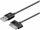 Techly USB-A – Samsung 30kolíkový kabel USB 1,2 m černý (...
