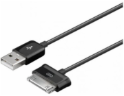 Techly USB-A – Samsung 30kolíkový kabel USB 1,2 m černý (305113)