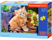 Castorland Puzzle Red kitty 180 dílků (018178)
