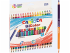 Carioca Trojhranné tužky BiColor 24/48 CARIOCA