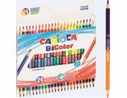 Carioca Trojhranné tužky BiColor 24/48 CARIOCA
