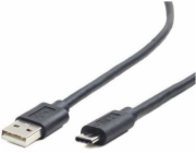 GEMBIRD USB 2.0 AM to Type-C cable (AM/CM), 1,8 m