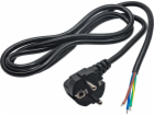 Akyga napájecí kabel 1.5m/250V/PVC/černá 