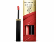 MAX FACTOR SET Lipfinity Lip Color pomádka do ust 125 So Glamorous 2,3ml + Top Coat 1,9g
