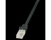 LOGILINK CP1013U LOGILINK - Patch kabel CAT 5e UTP 0,25m černý