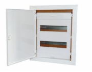 Pawbol 2x12 zapuštěný modulární rozváděč s kovovými dveřmi IP40 N+PE (C.1524)