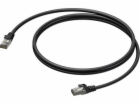 Síťový kabel - CAT6, F/U TP, RJ45-LSHF, 2m