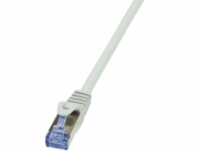LOGILINK CQ3012S LOGILINK - Patch kabel Cat.6A 10G S/FTP PIMF PrimeLine 0,25m šedý