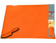 Silikonová podložka 60 x 50 cm oranžová se silikonovým nožem