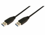LOGILINK CU0040 LOGILINK - Kabel USB 3.0 Type- A Male typu samec 3m, černá