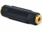 AV adaptér Gembird Jack 3,5 mm - Jack 3,5 mm černý (A-3,5...