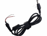 Akyga 6,3 x 3,0 mm Toshiba 1,2m AK-SC-06 Akyga kabel DC 6.3 x 3.0 mm/PVC/cerná/1.2m