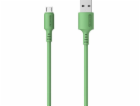 USB CABLE MICRO 3A SOMOSTEL GREEN 3100mAh QUICK CHARGER 1...