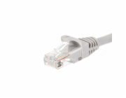 NETRACK BZPAT3U5E patch cable RJ45 snagless boot Cat 5e UTP 3m grey