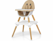 Jídelní židlička Milly Mally 2v1 Malmo beige