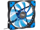 Akyga ventilátor 120mm MOLEX 33 LED modrá dioda 