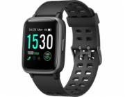 UMAX chytré hodinky U-Band P2 Black/ 1,3" IPS/ Bluetooth 4.2/ nRF52840/ ATM5/ iOS 8.0 +/ Android 4.3 +/ app Veryfit PRO