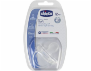 Chicco Smoczek Physio Soft silikonowy bezbarwny 12m+ (181001)