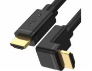 UNITEK Y-C1002 HDMI 2.0 90° 4K60HZ 3M cable Black