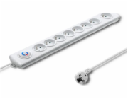 QOLTEC 50293 Surge protector 8 sockets 1.5m