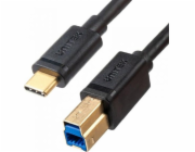 Unitek C14096BK USB-C to USB-B 3.0 Printer Cable 2m