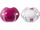 Dudlík Tommee Tippee URBAN bílý a růžový 2 kusy (43341960)