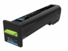 Lexmark CS820 Cyan Extra High Yield Return Program Toner ...