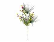 Větvička divokých rostlin, růžová