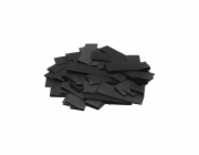 Tcm Fx pomalu padající obdélníkové konfety 55x18mm, černé, 1kg