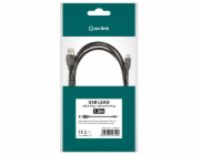 AV:link kabel USB 2.0, 1x typ A samec - 1x mini 5-pin typ B samec, 1.5m