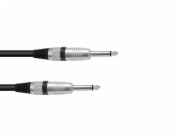 Kabel reproduktorový Jack 6,3 - Jack 6,3 mono, 2x 1,5 qmm, 1,5 m