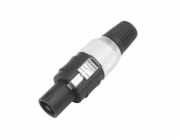 Omnitronic speakon 2 pólový, zástrčka