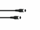 Kabel DC-60 2x 5-pólový DIN samec, 6 m