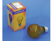 Omnilux A19 230V/25W E-27, žlutá