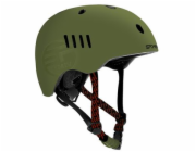 Spokey PUMPTRACK Juniorská cyklistická BMX přilba IN-MOLD, 48-54 cm, khaki
